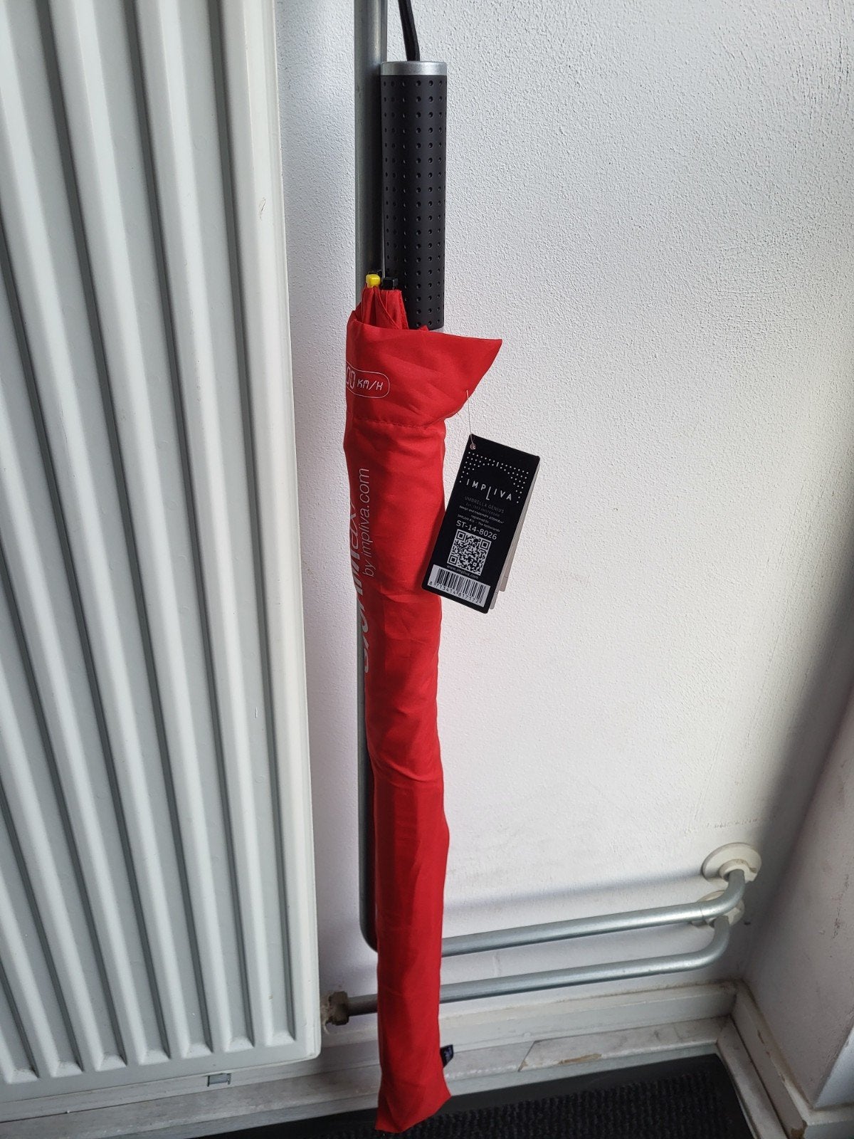 Nieuwe storm paraplu stormaxi rood, Ophalen of Verzenden, Nieuw, Rood