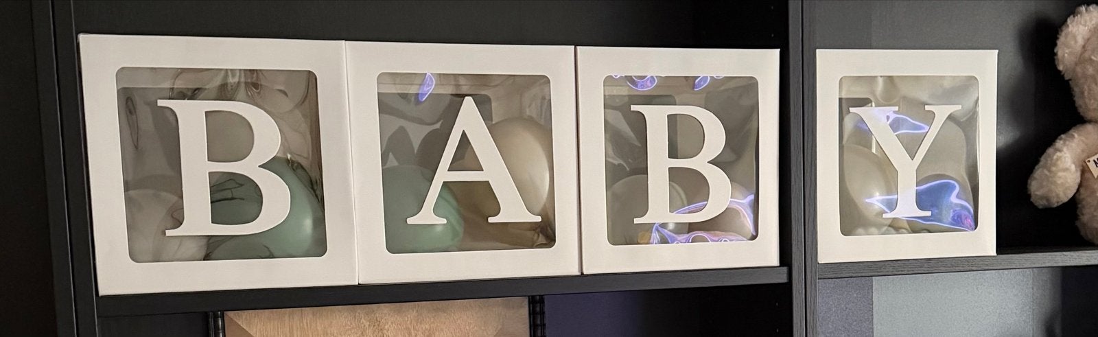 BABY letters GRATISvoor babyshower decoratie, Ophalen, Nieuw