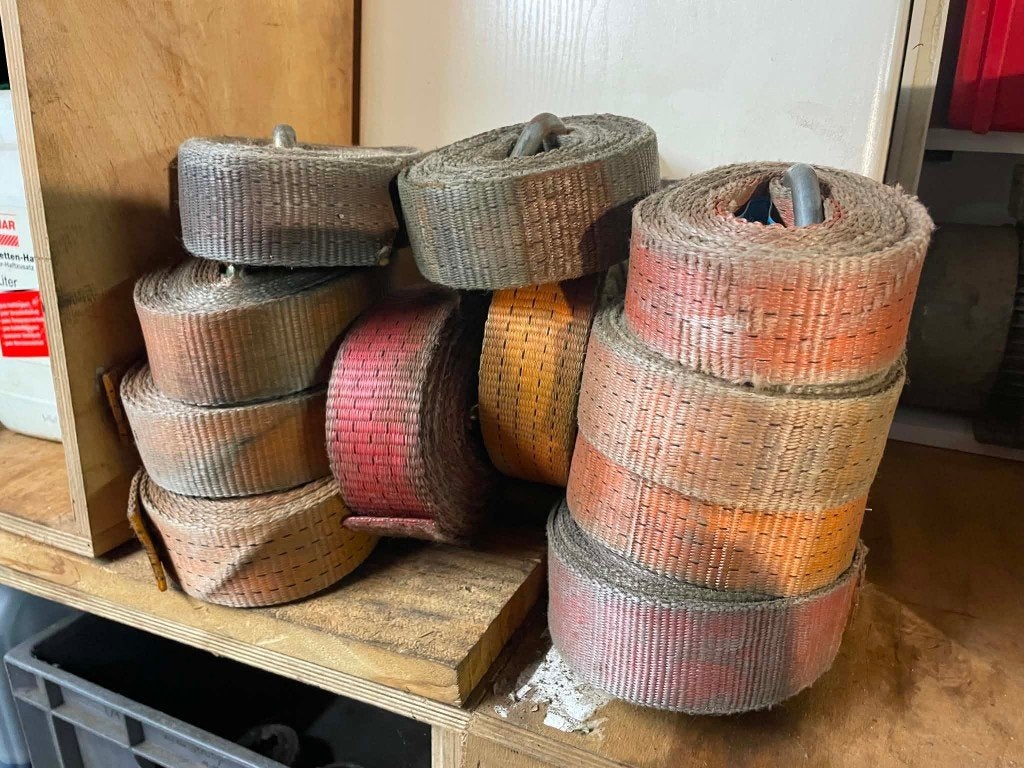 Spanbanden 30 en 50 mm, Ophalen of Verzenden, Gebruikt, Handmatig