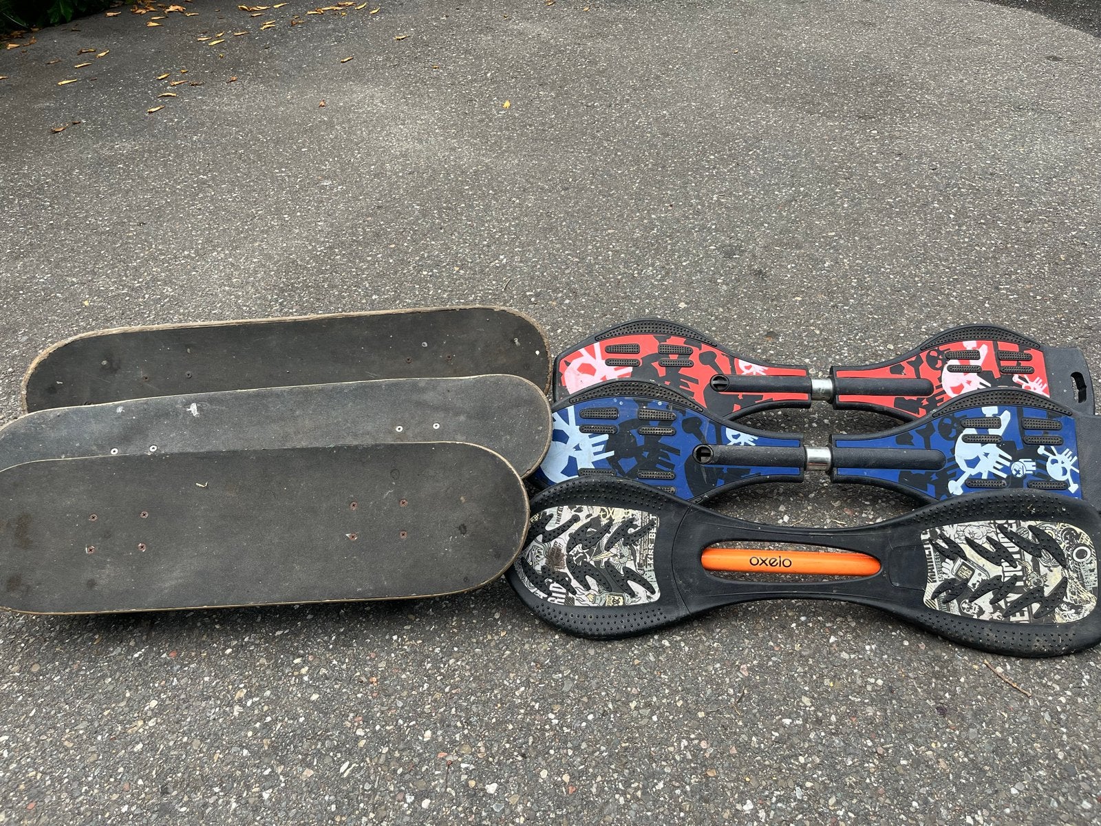 Skateboards en Waveboards - Compleet pakket, Sport en Fitness, Ophalen, Gebruikt, Skateboard