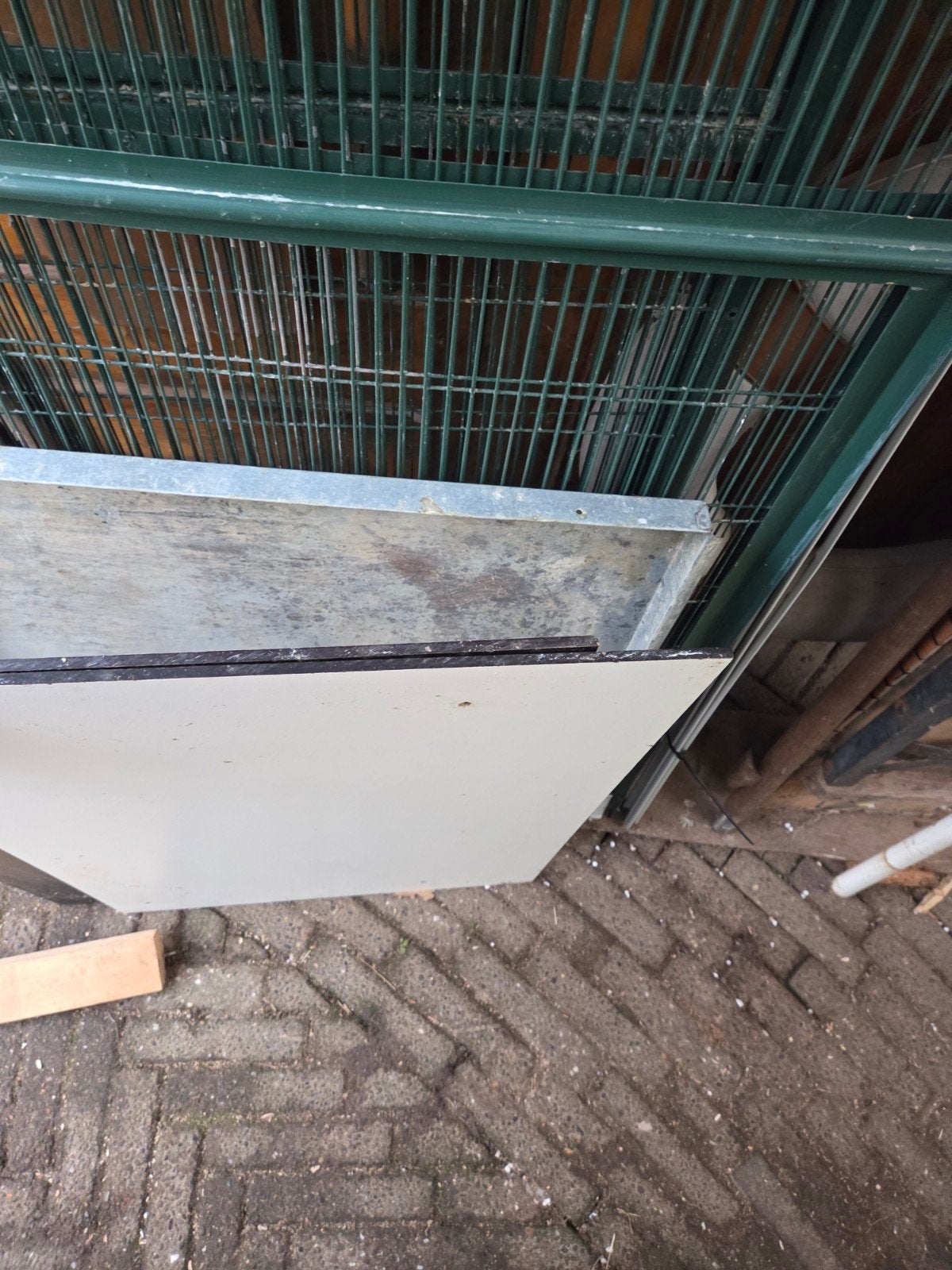 binnen volière voor parkieten of kanaries, Ophalen, Hout, Volière
