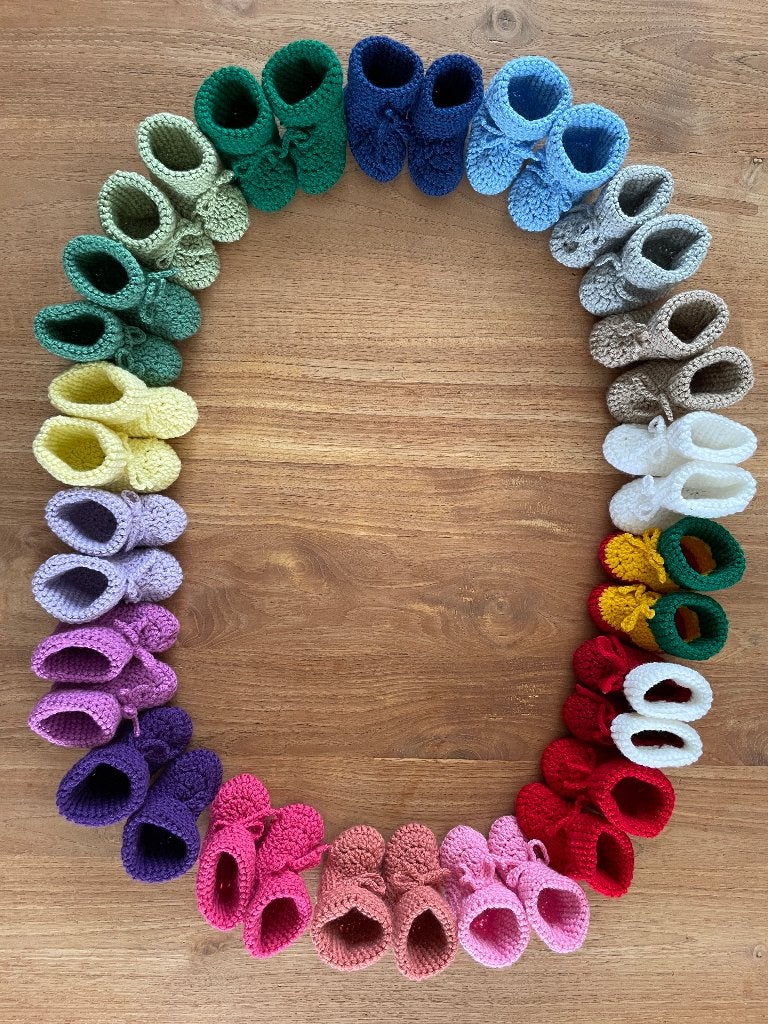 Baby slofjes babykleding babyspullen schoentjes booties, Ophalen of Verzenden, Nieuw, Jongetje of Meisje, Slofjes