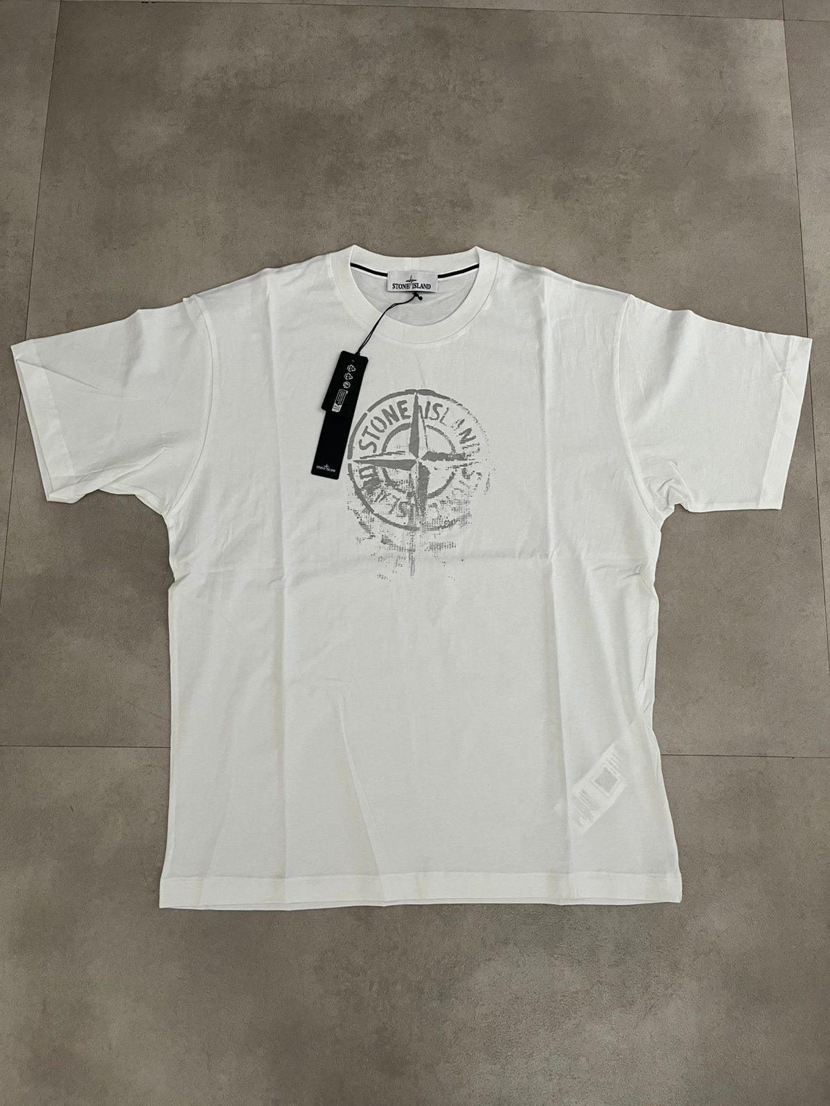 Stone Island T-shirt - Maat: L, Kleding | Heren, Ophalen of Verzenden, Nieuw, Maat 52/54 (L), Blauw