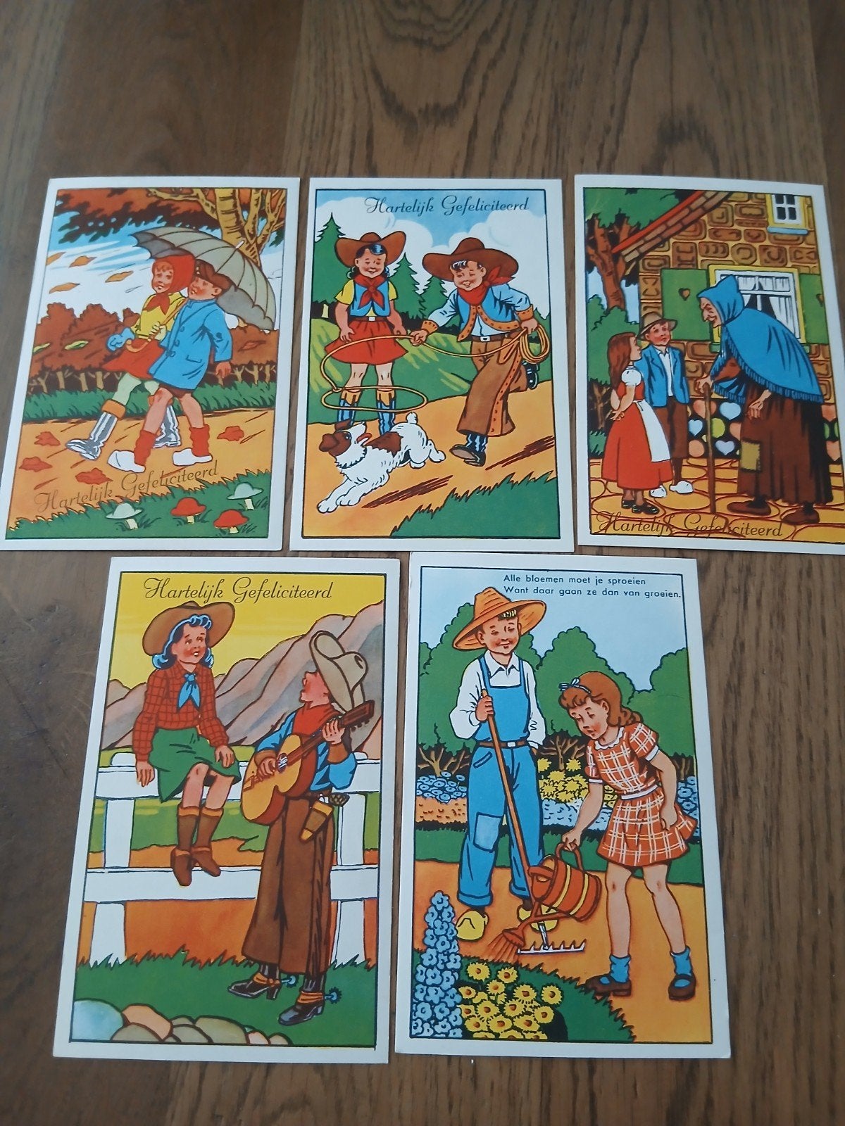 10 X ONGELOPEN WENS KAART, Diversen, Wenskaarten, Ophalen of Verzenden, Nieuw