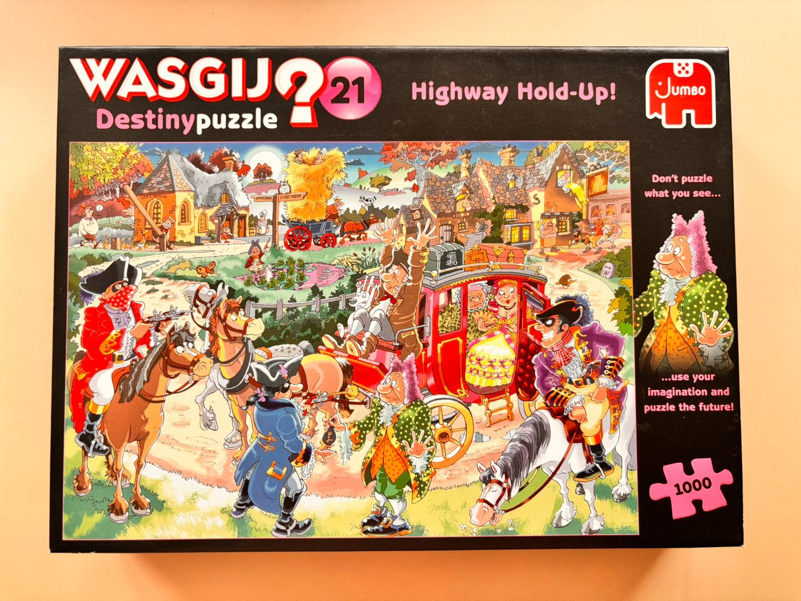 Wasgij puzzel, Ophalen of Verzenden, 500 t/m 1500 stukjes, Zo goed als nieuw