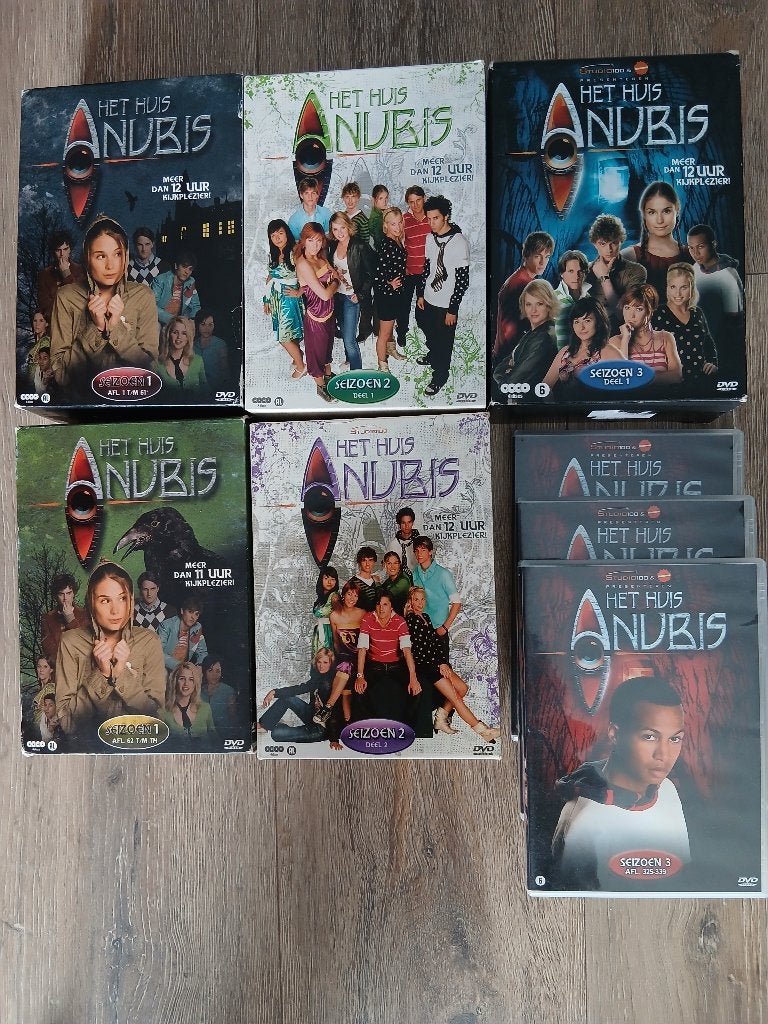 Dvds het huis anubis, Alle leeftijden, Boxset, Ophalen of Verzenden, Zo goed als nieuw