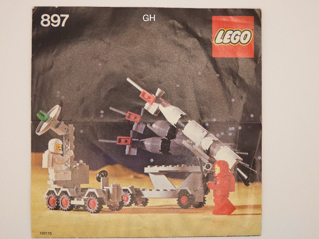 Lego 897 Vintage Mobile Rocket Launcher, Gebruikt, Lego, Ophalen of Verzenden, Space