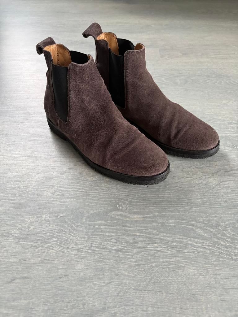 ETQ CB01 Antraciet Chelsea Boots - Maat 41, Kleding | Heren, Schoenen, Overige kleuren, Boots, Ophalen of Verzenden, Zo goed als nieuw