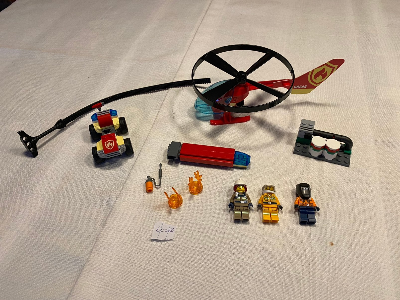 Lego 60248 Fire Helicopter Response, Lego, Ophalen of Verzenden, Complete set, Compleet
