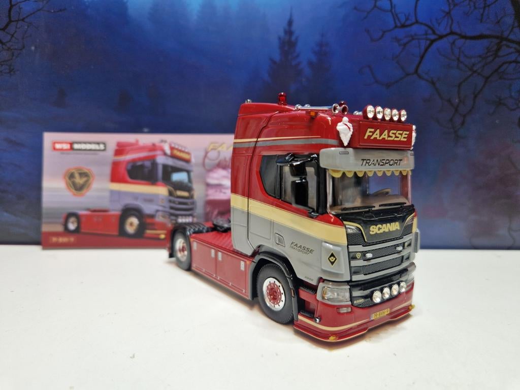 Wsi scania R highline Faasse, Nieuw, Ophalen of Verzenden, Jobo-models, Jobo.models@gmail.com