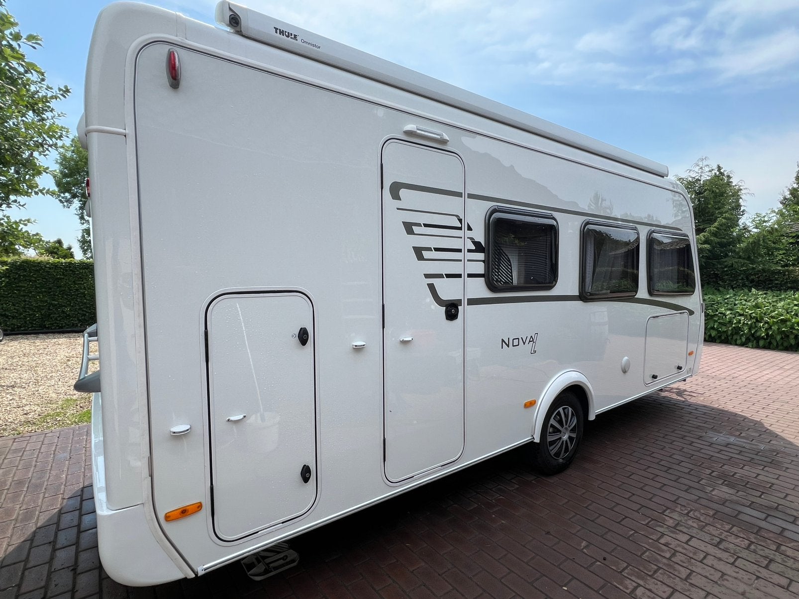 Hymer Eriba 515 Nova Light | 2024 | Stapelbed | Luifel |, Kachel, Dwarsbed, Bedrijf, Eriba