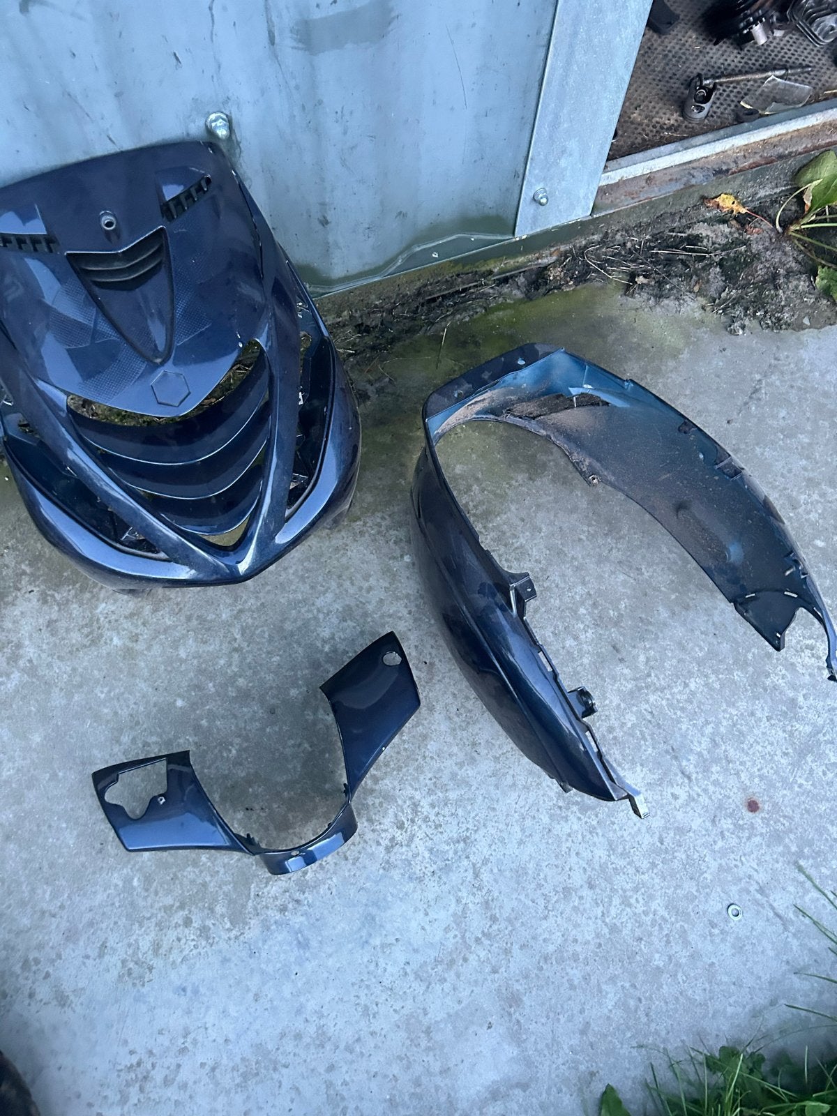 Piaggio Zip SP Kappenset Midnight Blue - Nette Staat, Ophalen of Verzenden, Gebruikt, Kap, Piaggio