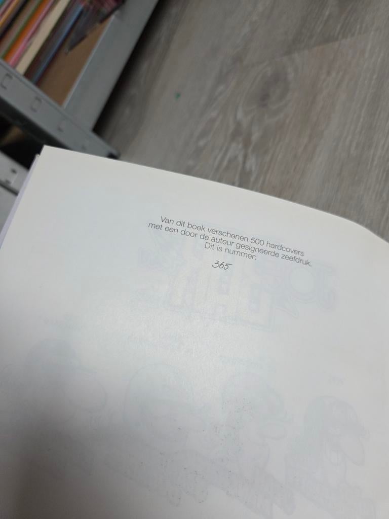 Joe Bar - Luxe hardcover oplage 500 + zeefdruk, Eén stripboek, Ophalen of Verzenden, Zo goed als nieuw