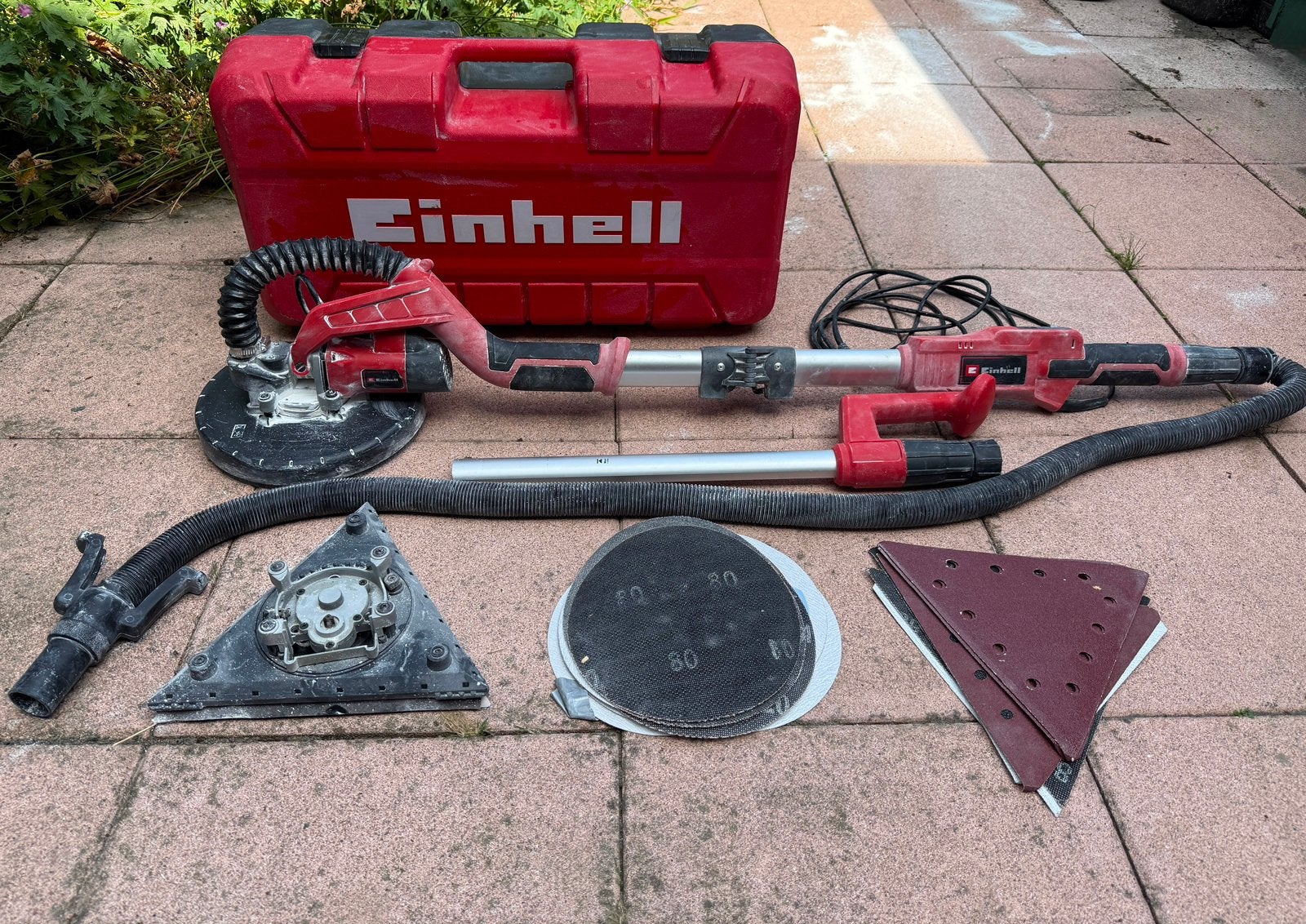 Einhell wandschuurmachine, Doe-het-zelf en Verbouw, Ophalen, Zo goed als nieuw, 1200 watt of meer, Overige typen