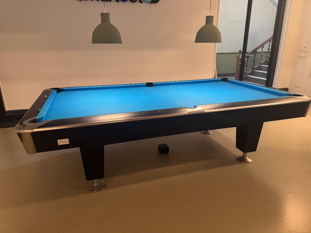 9ft Pool biljart tafel (izgs), Ophalen, Zo goed als nieuw, Pooltafel