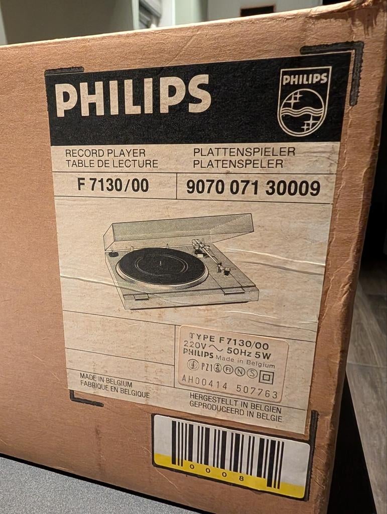 Philips F7130/00 Platenspeler, Ophalen, Gebruikt, Philips