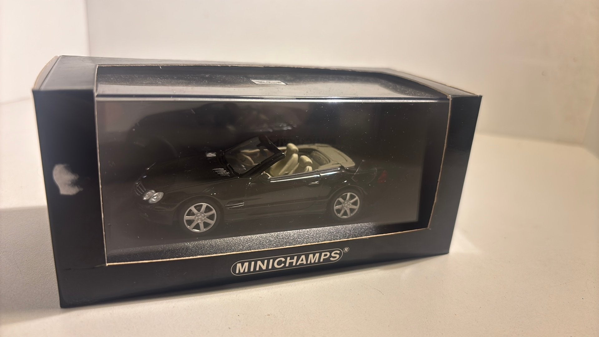 Mercedes benz sl minichamps 1.43, Auto, Ophalen of Verzenden, MiniChamps, A