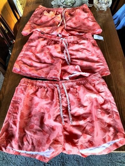 3 NIEUWE HEMA HERENZWEMSHORTS MATEN XL EN XXL !, Kleding | Heren, Badmode en Zwemkleding, Hema, Verzenden, Maat 56/58 (XL), Oranje