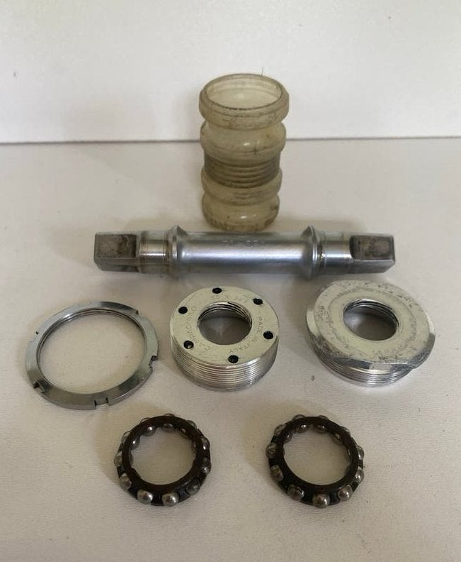 Campagnolo Trapas 70-SPc - Vintage, Crankstel of Pedalen, Gebruikt, Ophalen of Verzenden, Aluminium