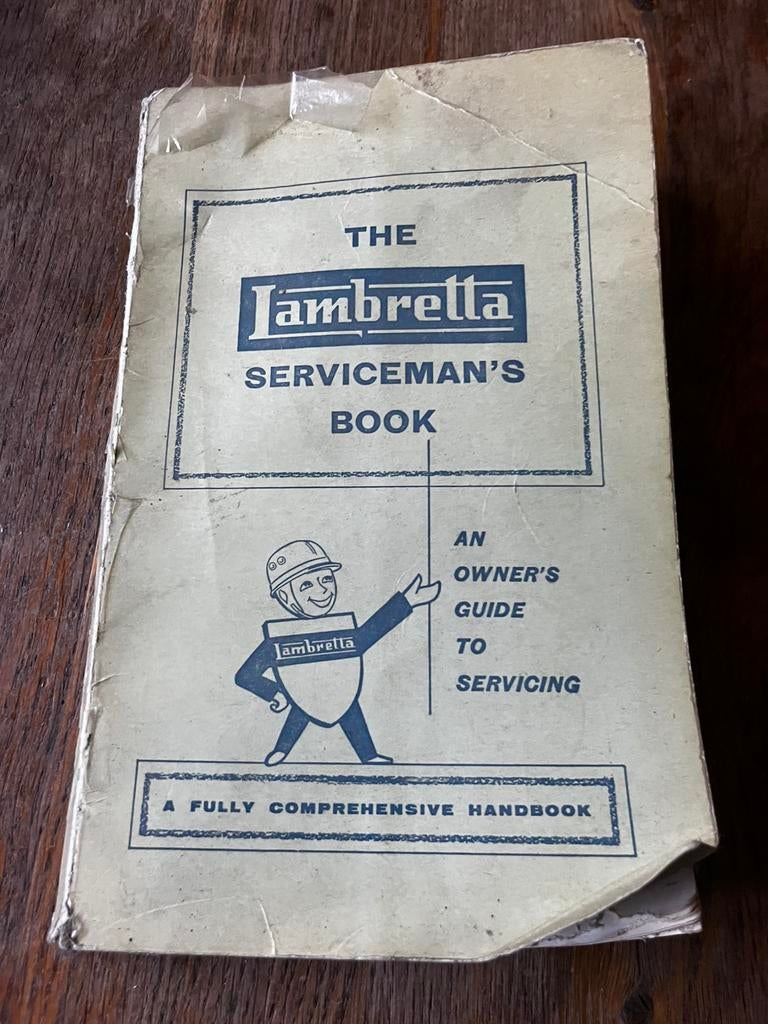 Service manual Lambretta, Ophalen, Gebruikt