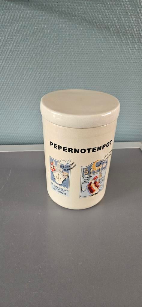 Vintage Pepernotenpot Sinterklaas, Ophalen of Verzenden, Gebruikt