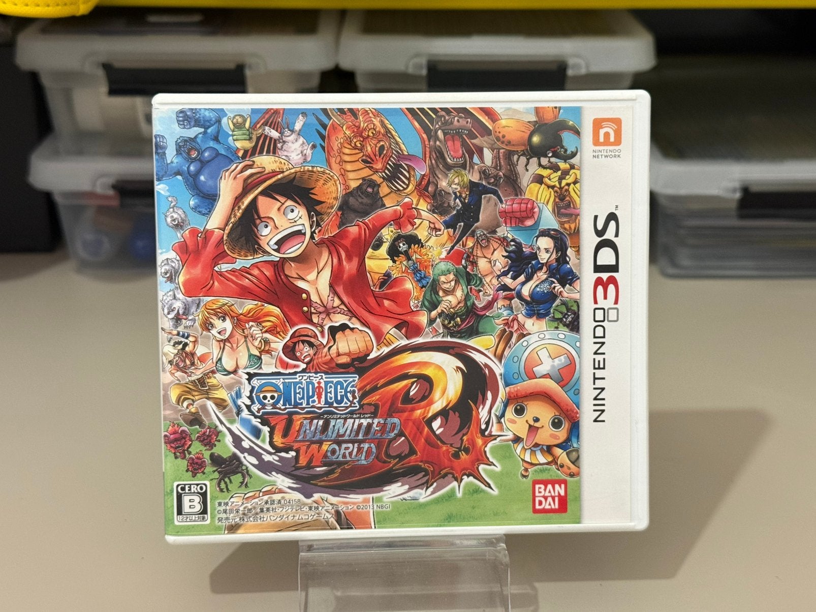 One Piece Unlimited World JPN Nintendo 3ds, 1 speler, Ophalen of Verzenden, Zo goed als nieuw, Vanaf 3 jaar