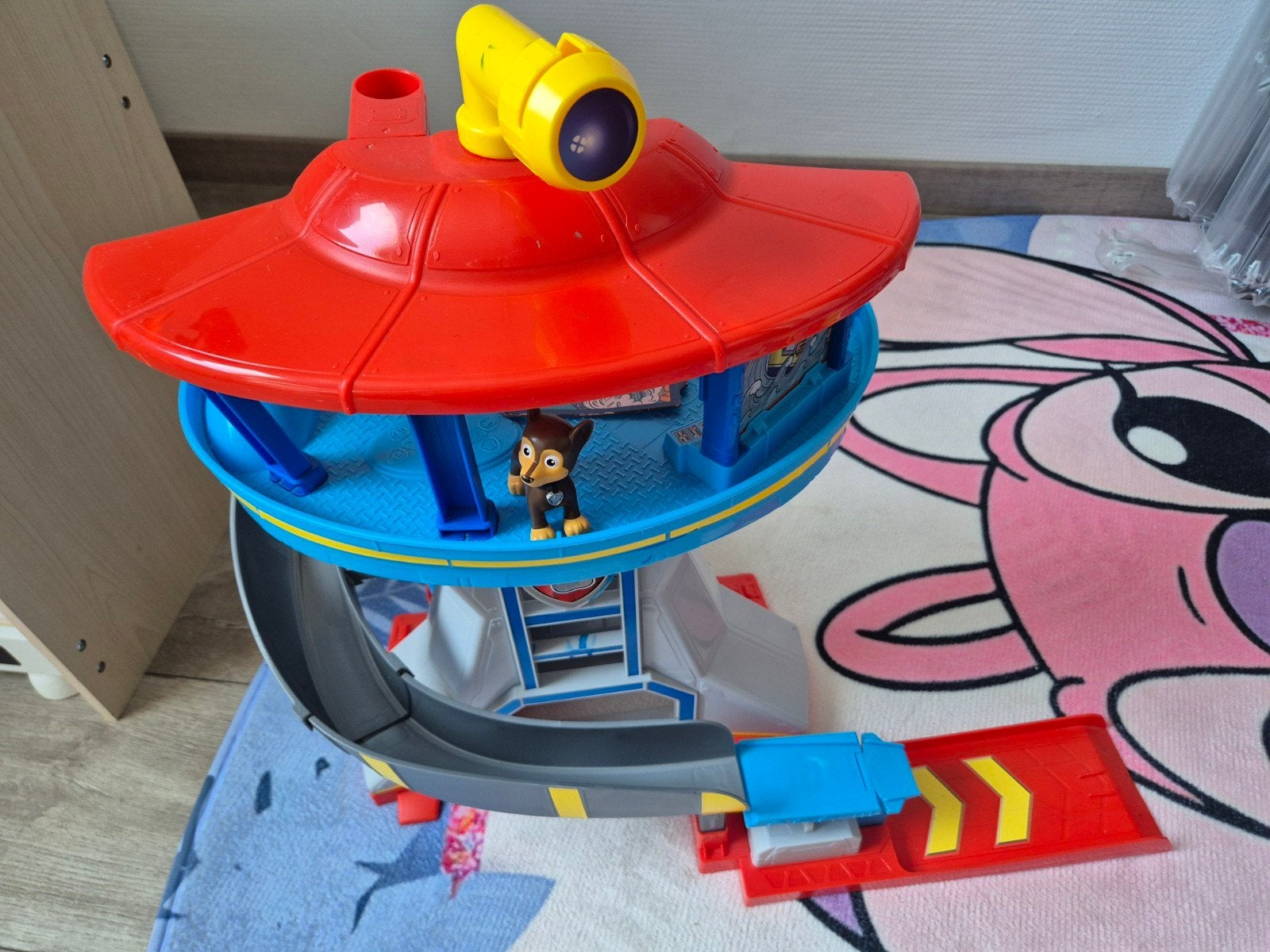 Paw Patrol Uitkijktoren, Patroller en 13 Voertuigen met Pups, Ophalen, Zo goed als nieuw