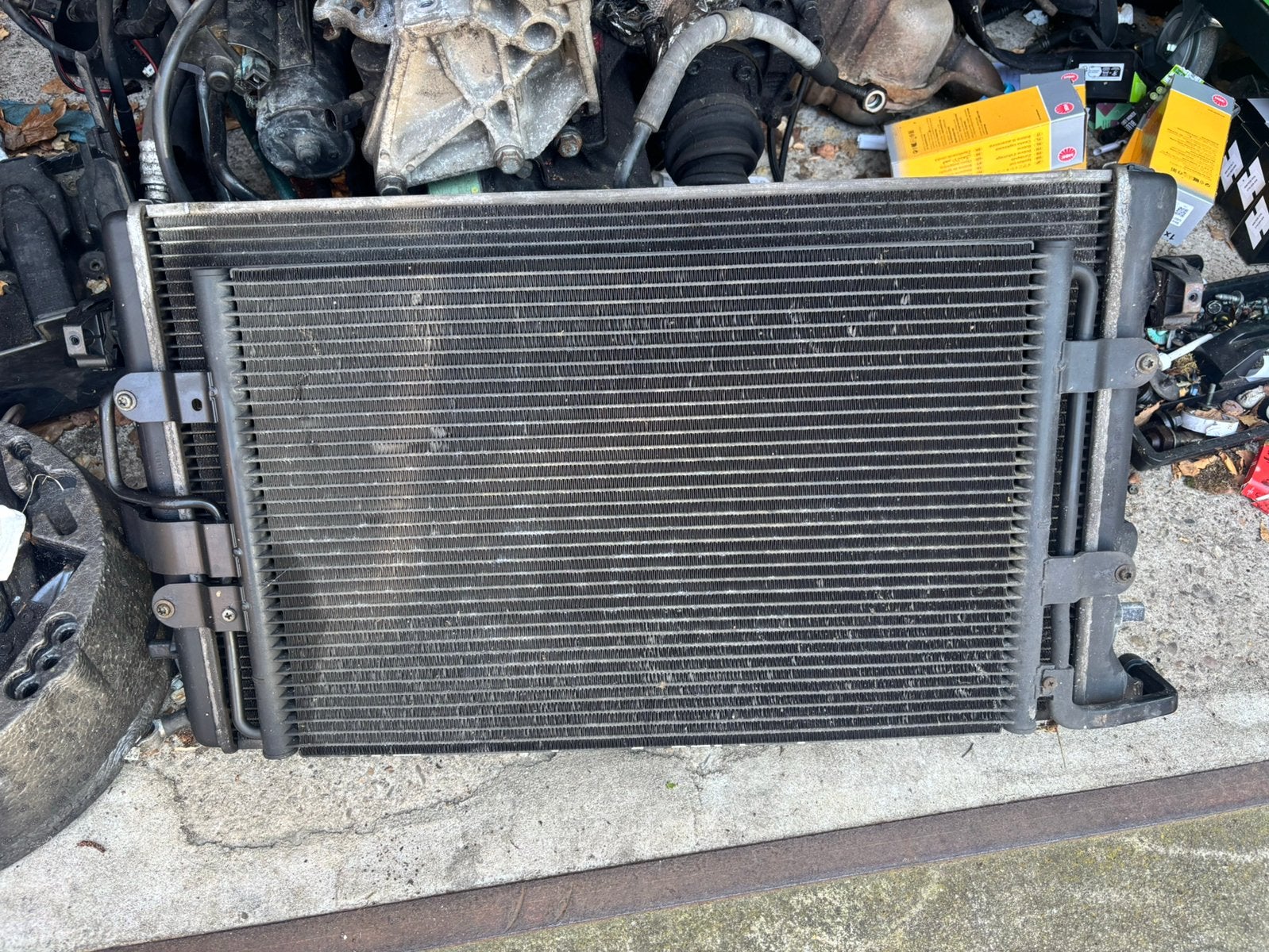 Radiator & aircocondensor audi tt 8n (mk1), Ophalen, Gebruikt, Audi