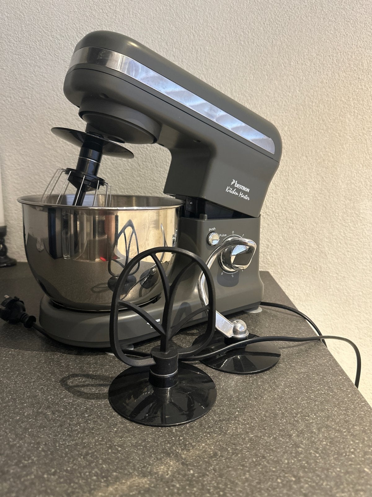 Bestron Kitchen Master Keukenmachine - Zo goed als nieuw, Ophalen of Verzenden, Zo goed als nieuw, Vaatwasserbestendig, 3 snelheden of meer