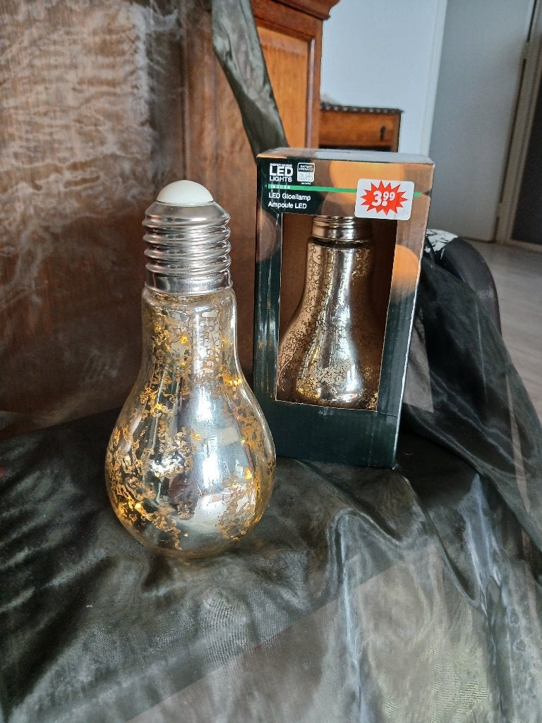 Lampjes op batterij nieuw, Ophalen, Nieuw, E27 (groot), Led-lamp