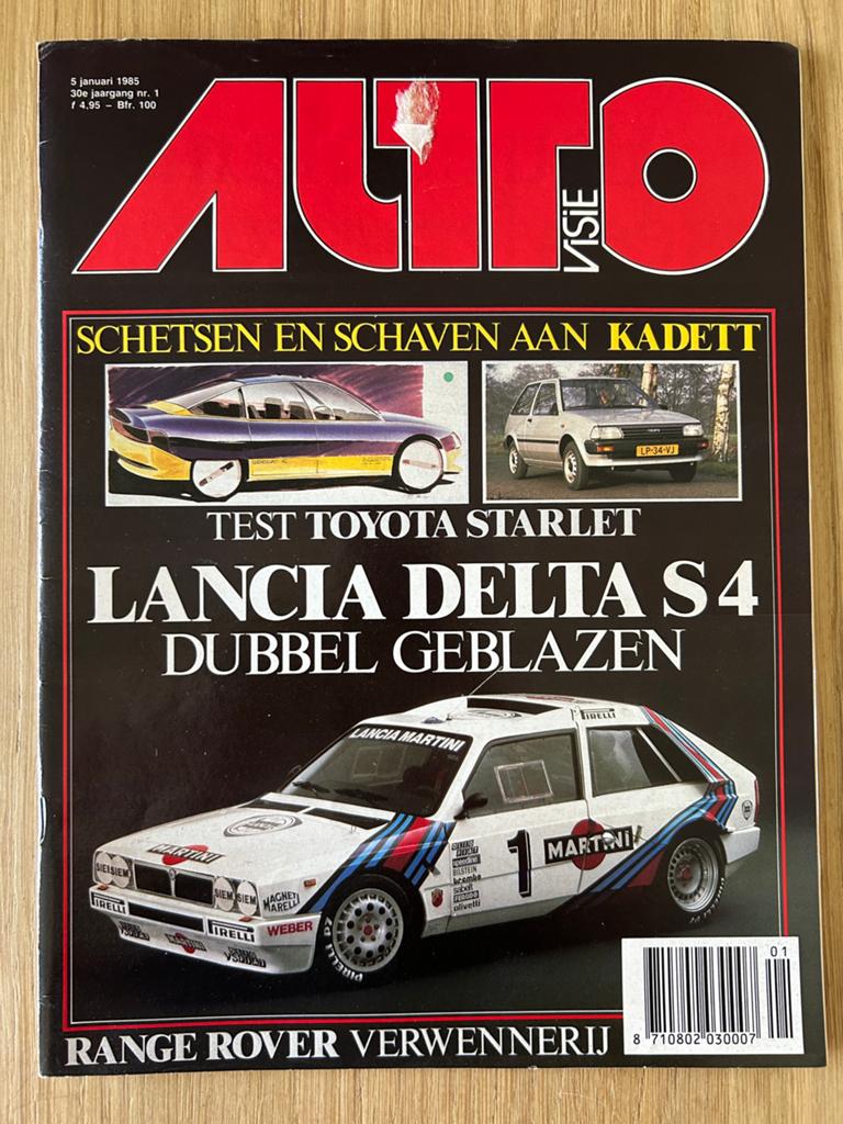 Autovisie Magazine - 5 januari 1985 - Lancia Delta S4, Ophalen of Verzenden, Gelezen