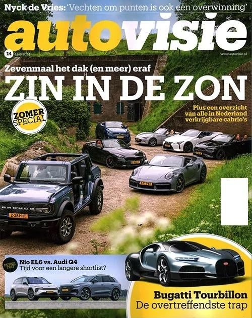 Autovisie 14 2024 : BMW Z4 - Mazda MX5 - Smart Roadster, Ophalen of Verzenden, Gelezen, Algemeen