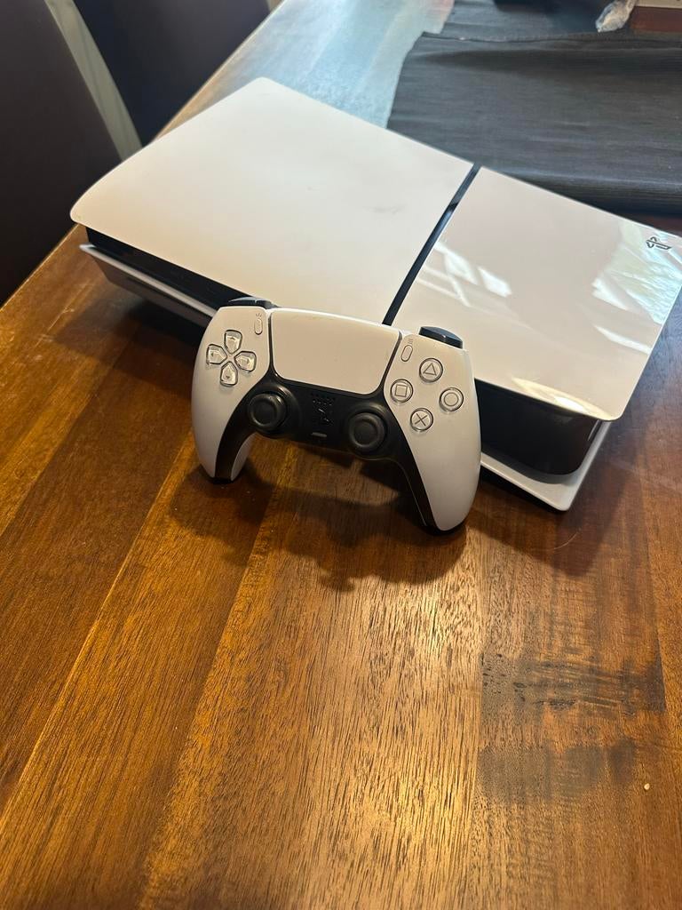 PS5 Slim Disc Edition, Spelcomputers en Games, Spelcomputers | Sony PlayStation 5, Ophalen, Zo goed als nieuw, Playstation 5