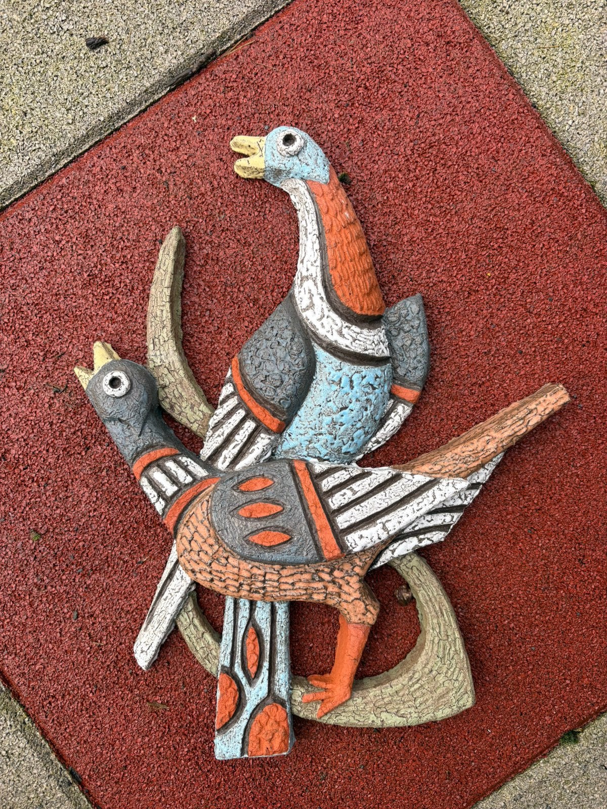 Wandreliëf / sculptuur AmHa Ambacht Haalderen Joop Puntman, Antiek en Kunst, Ophalen