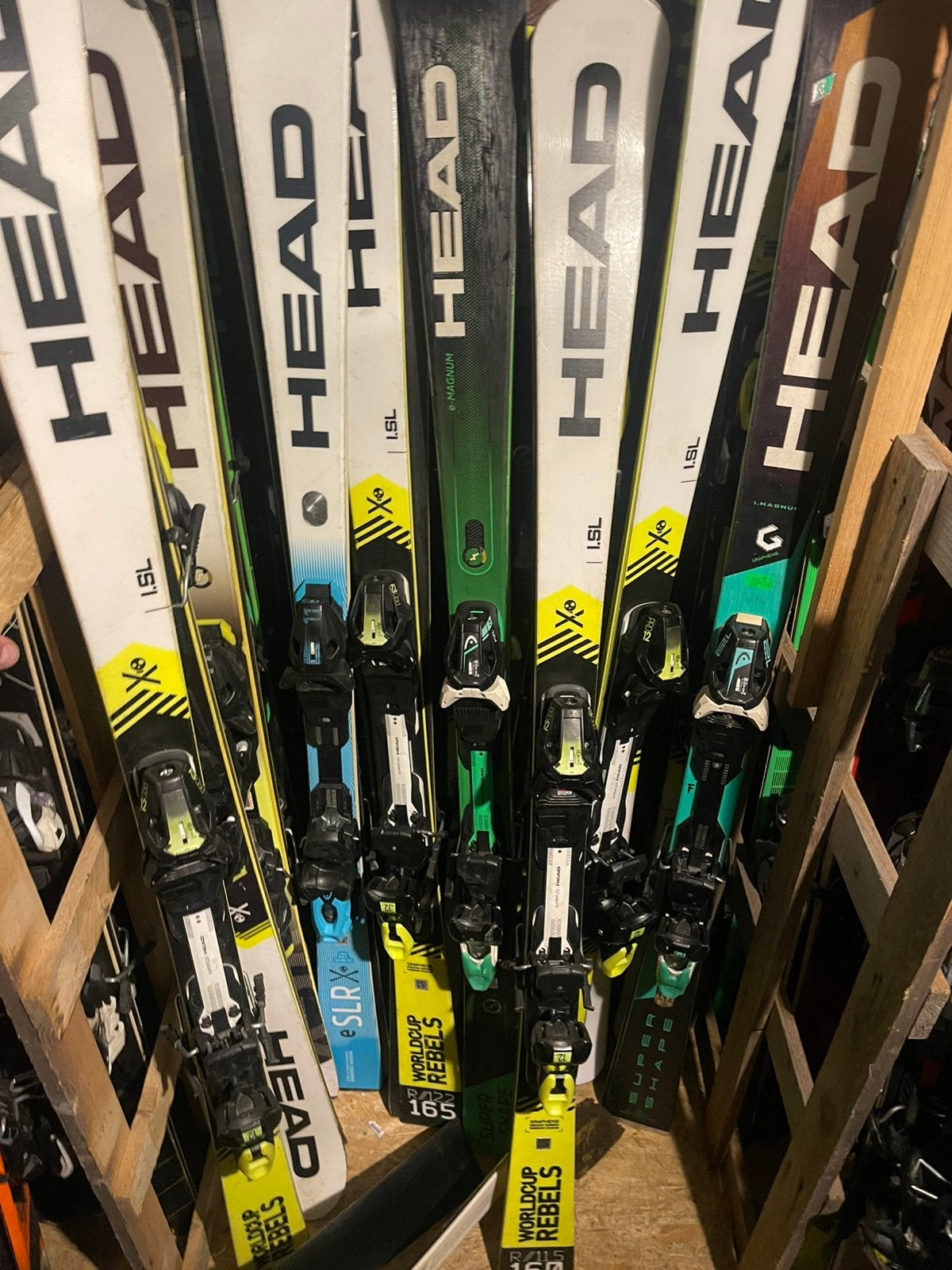 163cm HEAD SUPERSHAPE E-MAGNUM 1000€ sw, Sport en Fitness, Skiën en Langlaufen, 160 tot 180 cm, Ophalen of Verzenden, Zo goed als nieuw