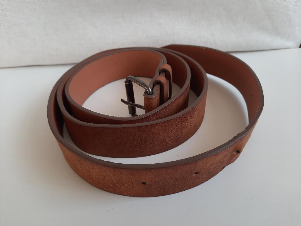 Riem midden bruin, 90 tot 100 cm, Ophalen of Verzenden, Zo goed als nieuw, 3 tot 5 cm