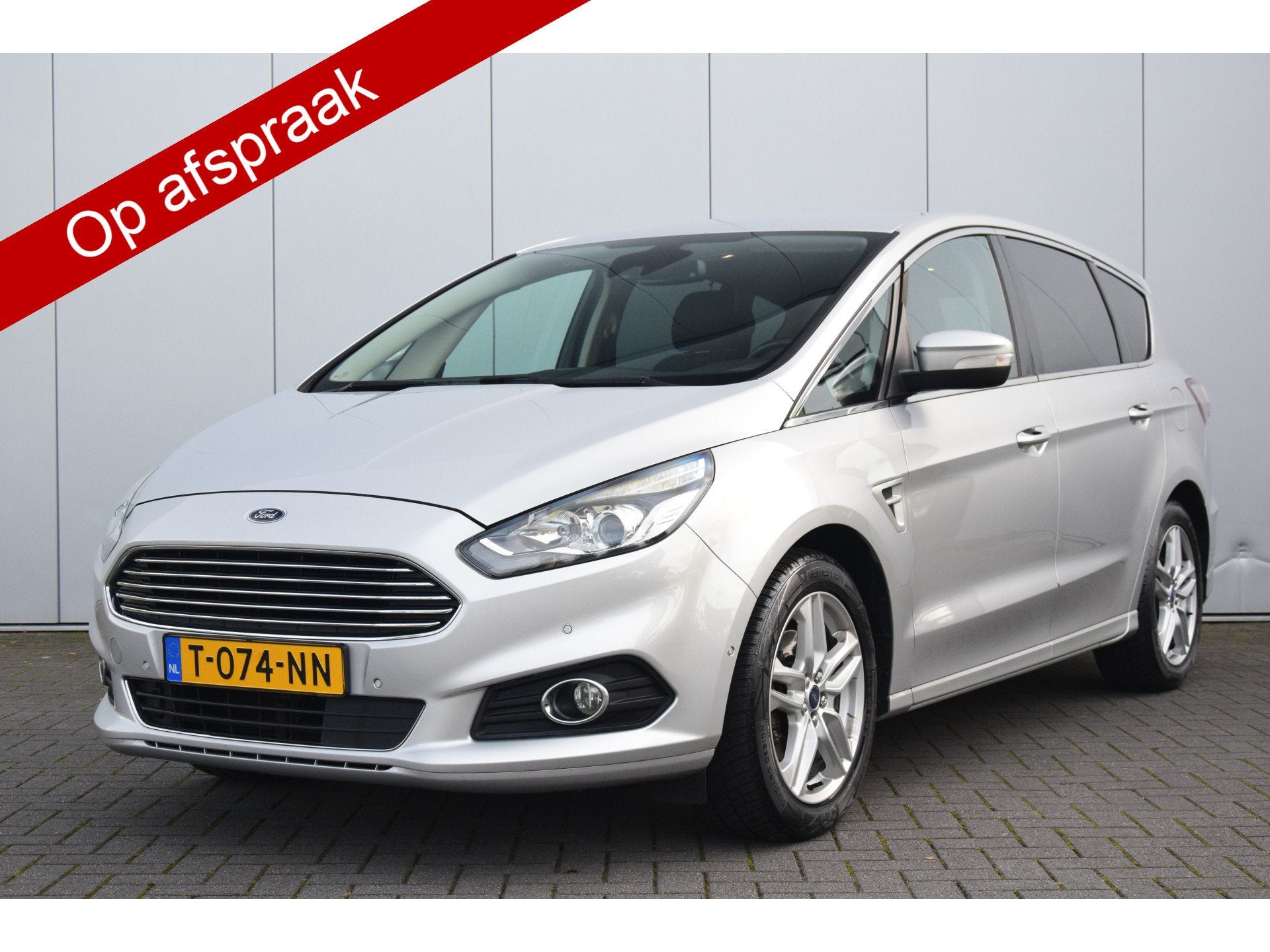 Ford S-Max 1.5 Titanium 7persoons Navi Pdc/Assist (bj 2015), Auto's, Voorwielaandrijving, Dealer onderhouden, 4 cilinders, 160 pk