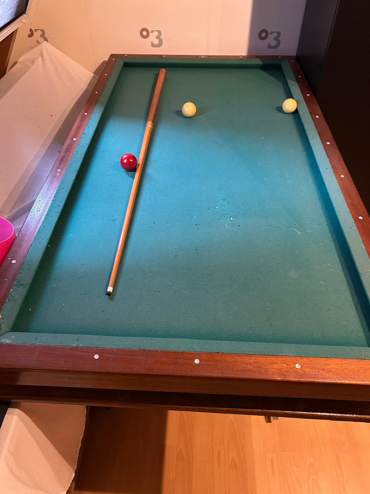 Te koop tafelbiljart, Sport en Fitness, Biljarten en Poolen, Ophalen, Gebruikt, Biljarttafel