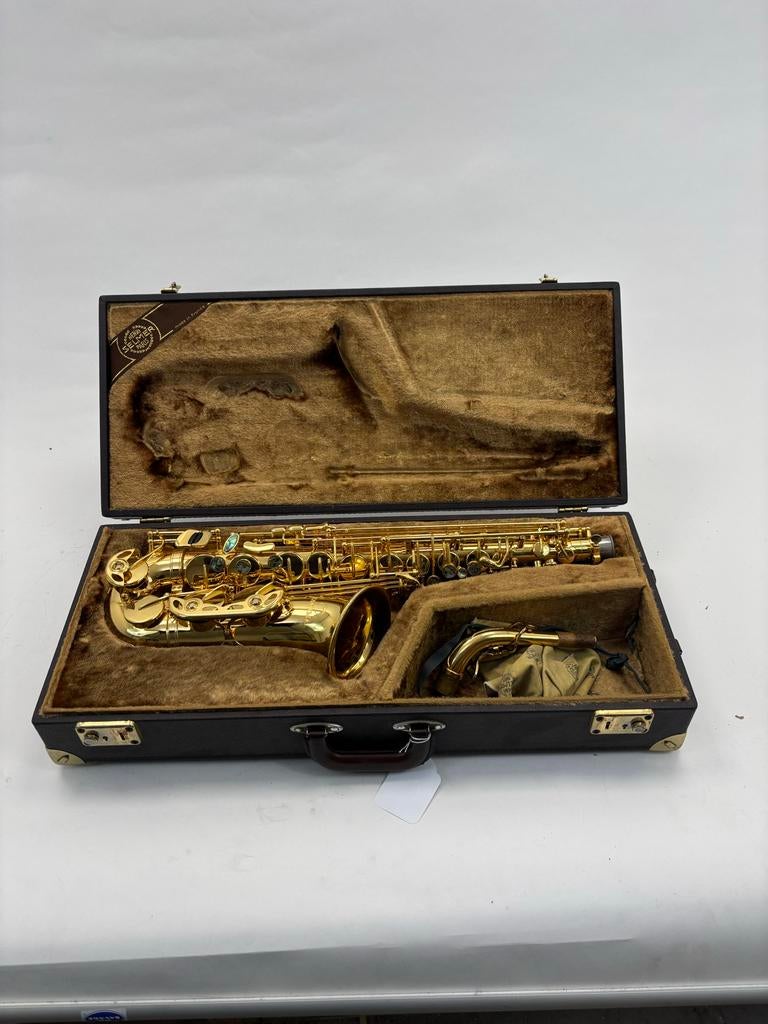 Alt saxofoon met koffer - Gebruikt, Muziek en Instrumenten, Ophalen of Verzenden, Gebruikt, Alt, Met koffer
