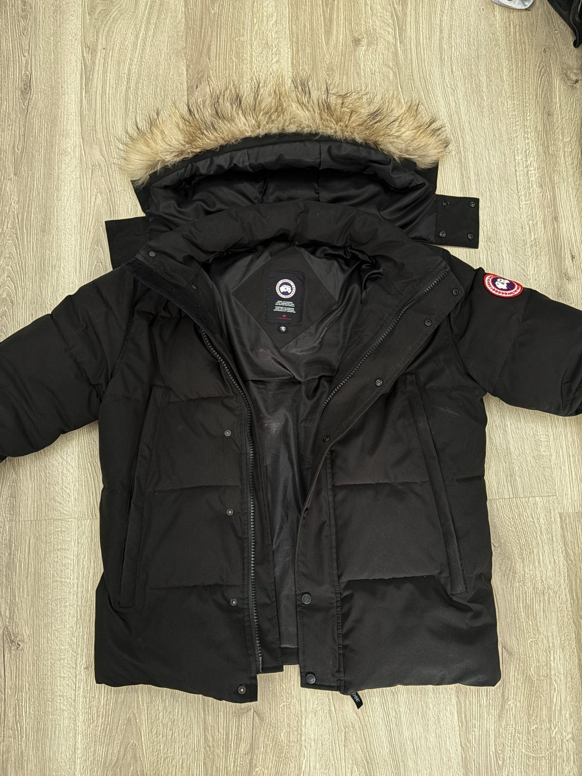 Canada Goose jas - Zwart - Maat M, Kleding | Heren, Jassen | Winter, Ophalen of Verzenden, Gedragen, Maat 48/50 (M), Zwart