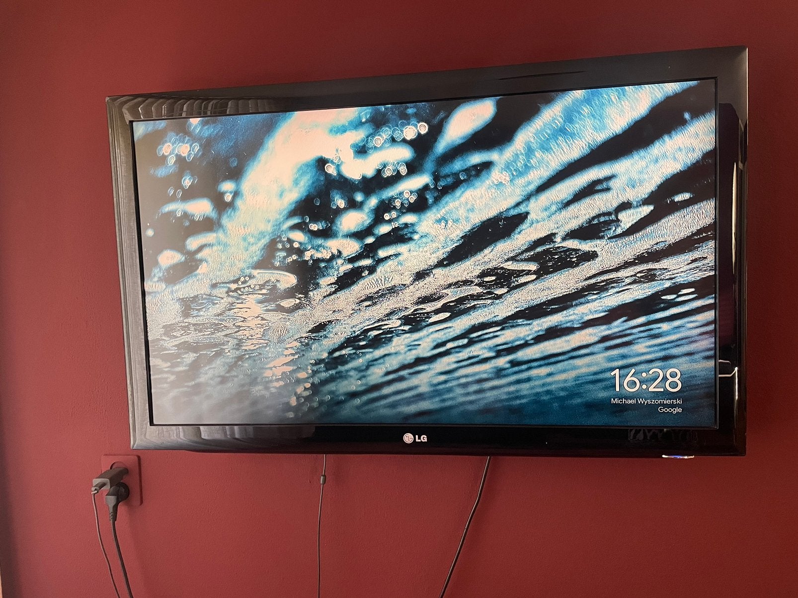 45 inch LG tv incl. muurbeugel en afstandsbediening, Ophalen, Gebruikt, 50 Hz, 100 cm of meer