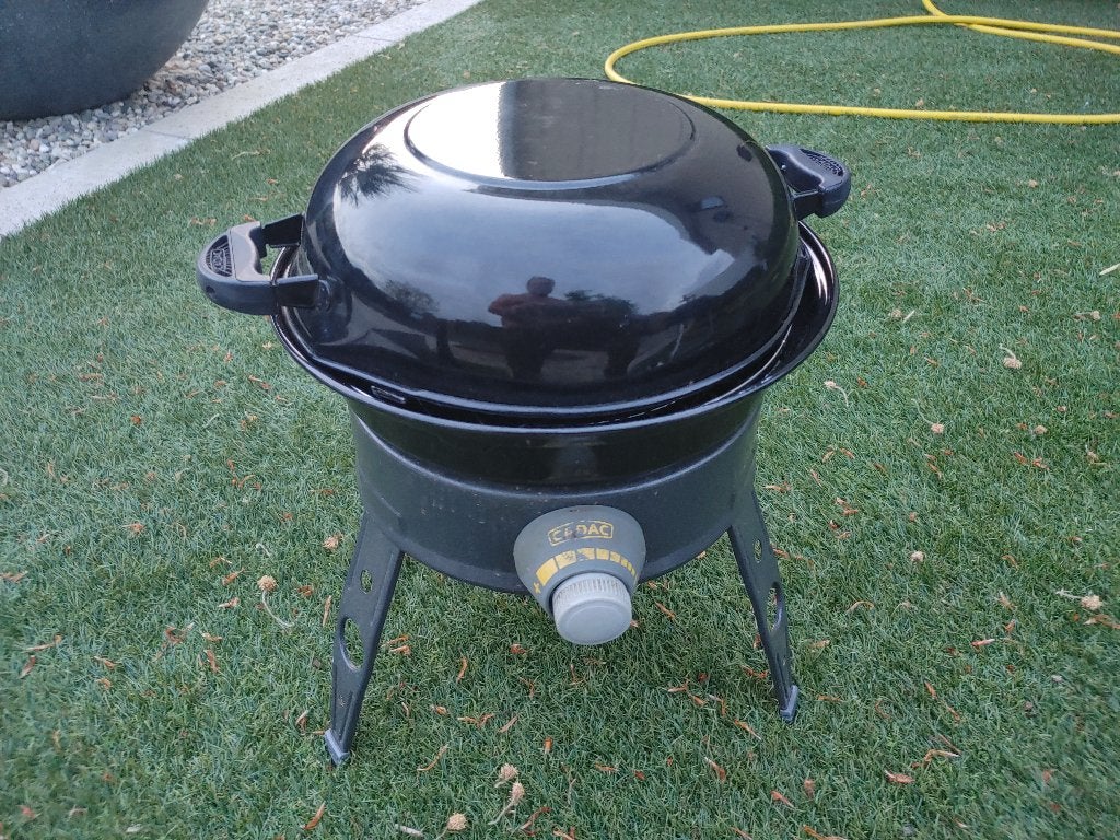 Cadac Safari Chef 30 LP gasbarbecue slechts 4,5 kg, Ophalen of Verzenden, Zo goed als nieuw, CADAC