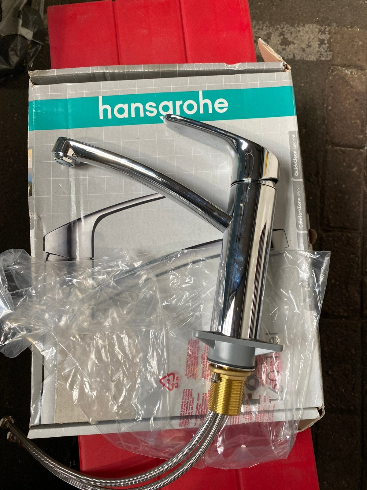 Keuken meng kraan hans grohe, Ophalen of Verzenden, Zo goed als nieuw, Kraan
