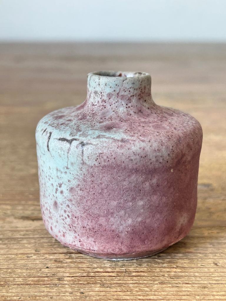 Vaasje / fles vaasje - Mobach - keramiek, Antiek en Kunst, Ophalen of Verzenden