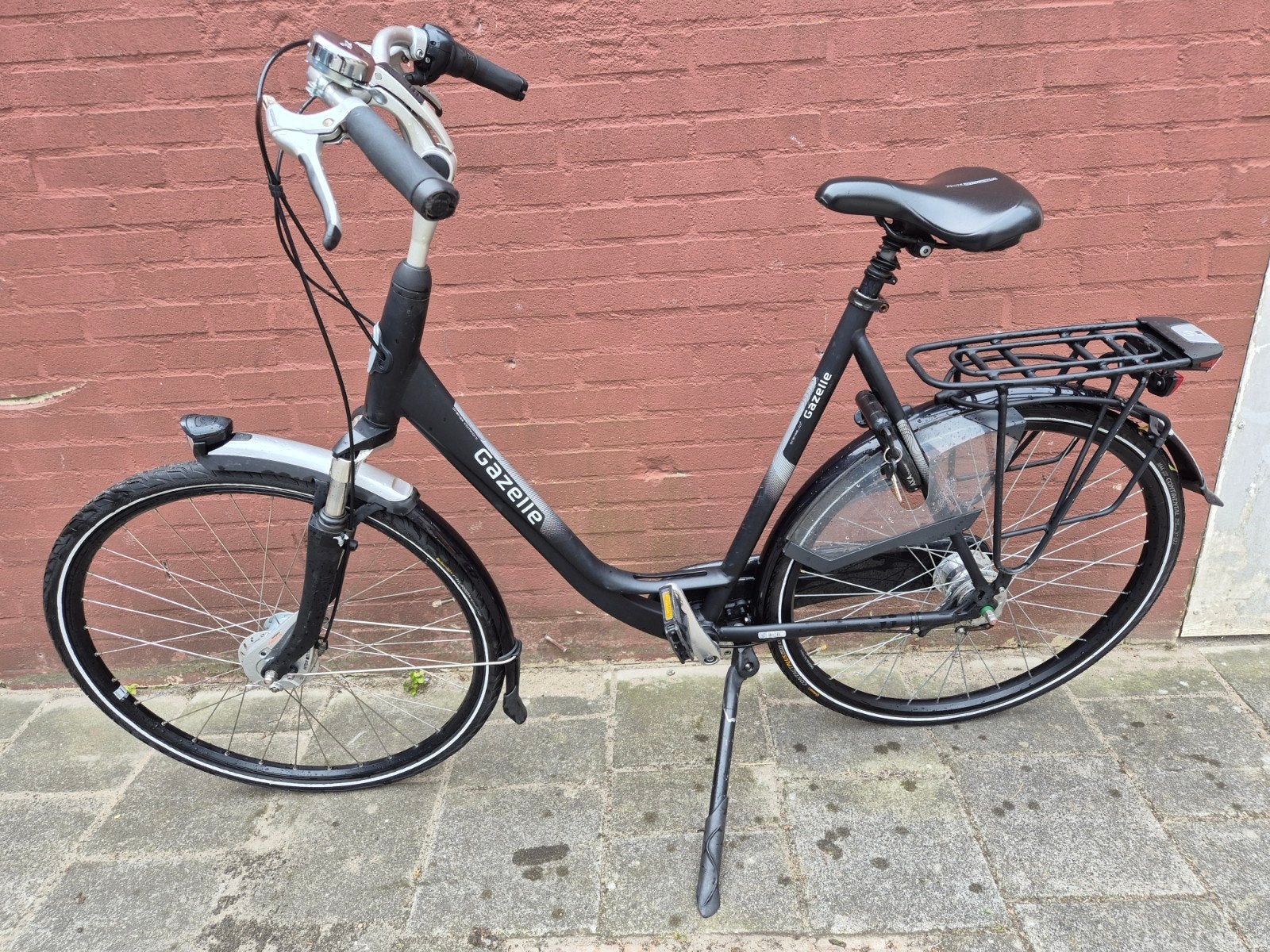 Mooie Gazelle Orange comfort, Ophalen, Versnellingen, 56 cm of meer, Zo goed als nieuw