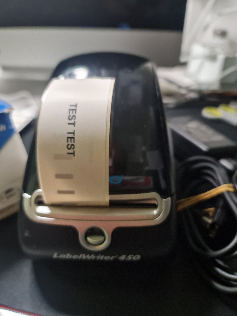 DYMO Labelprinter 450 met 3 rollen labels, Computers en Software, Ophalen, Zo goed als nieuw