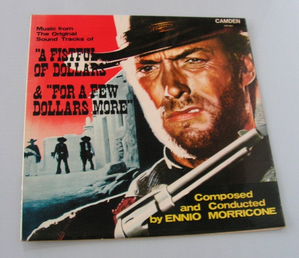 LP A Fistful Of Dollars & For A Few Dollars More, LP, Gebruikt, Soundtrack, Ophalen of Verzenden
