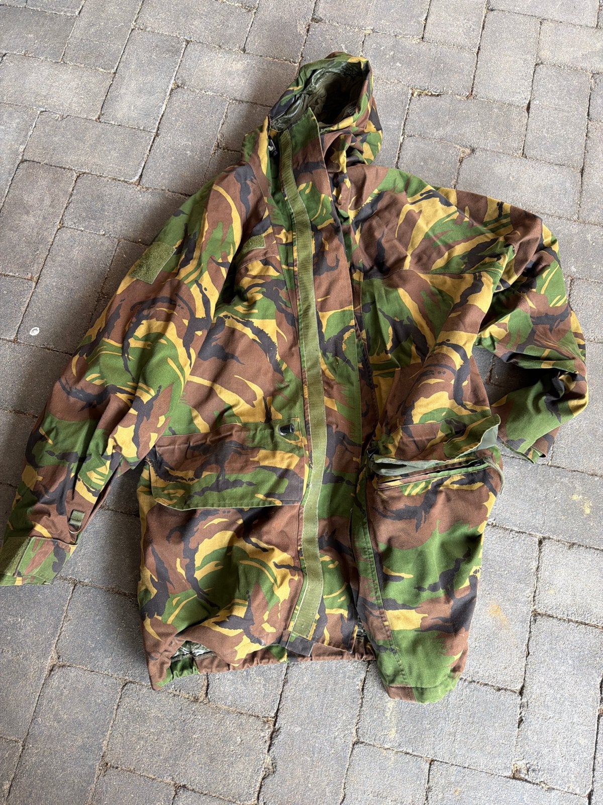 Camo jas - Militaire camouflage jas parka, Ophalen of Verzenden, Gedragen, Overige maten, Meerkleurig