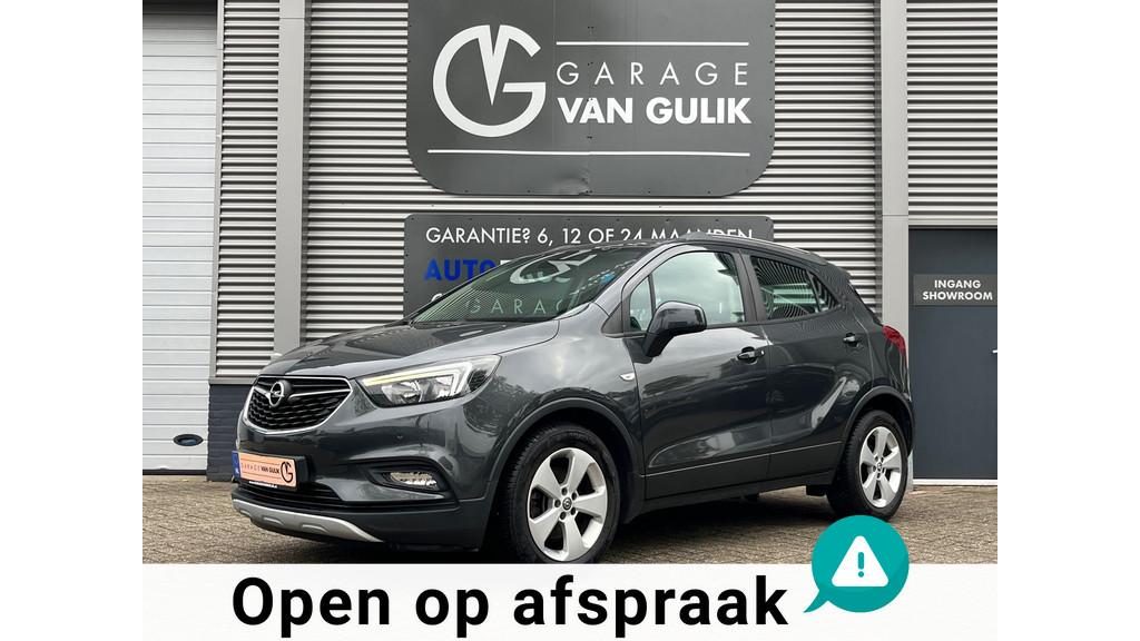Opel Mokka X 1.4 Turbo 140PK Airco,CruiseControl,Navigatie,P, Auto's, Opel, Voorwielaandrijving, Stof, Gebruikt, Zwart
