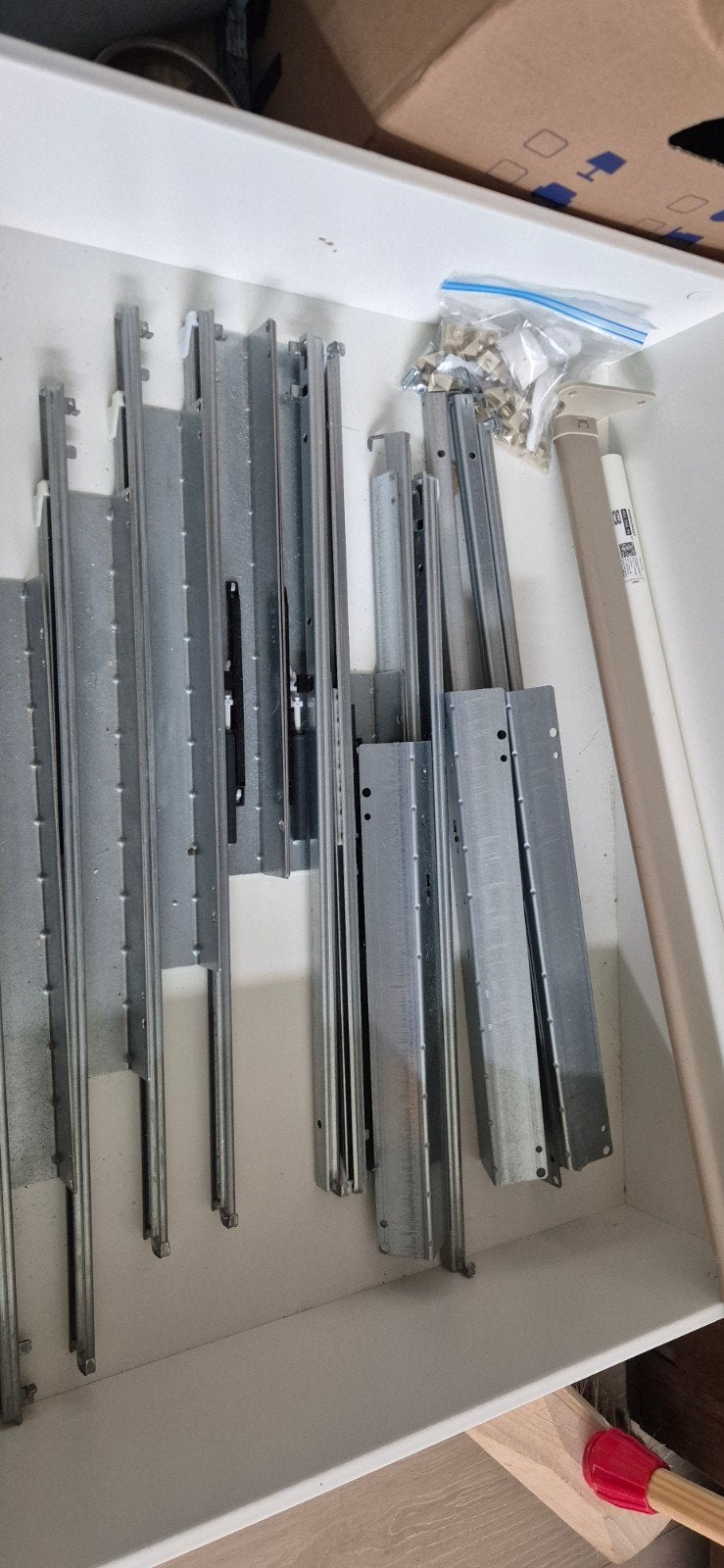 IKEA PAX lade- en plankinzet onderdelen 75cm breed, Ophalen, Gebruikt